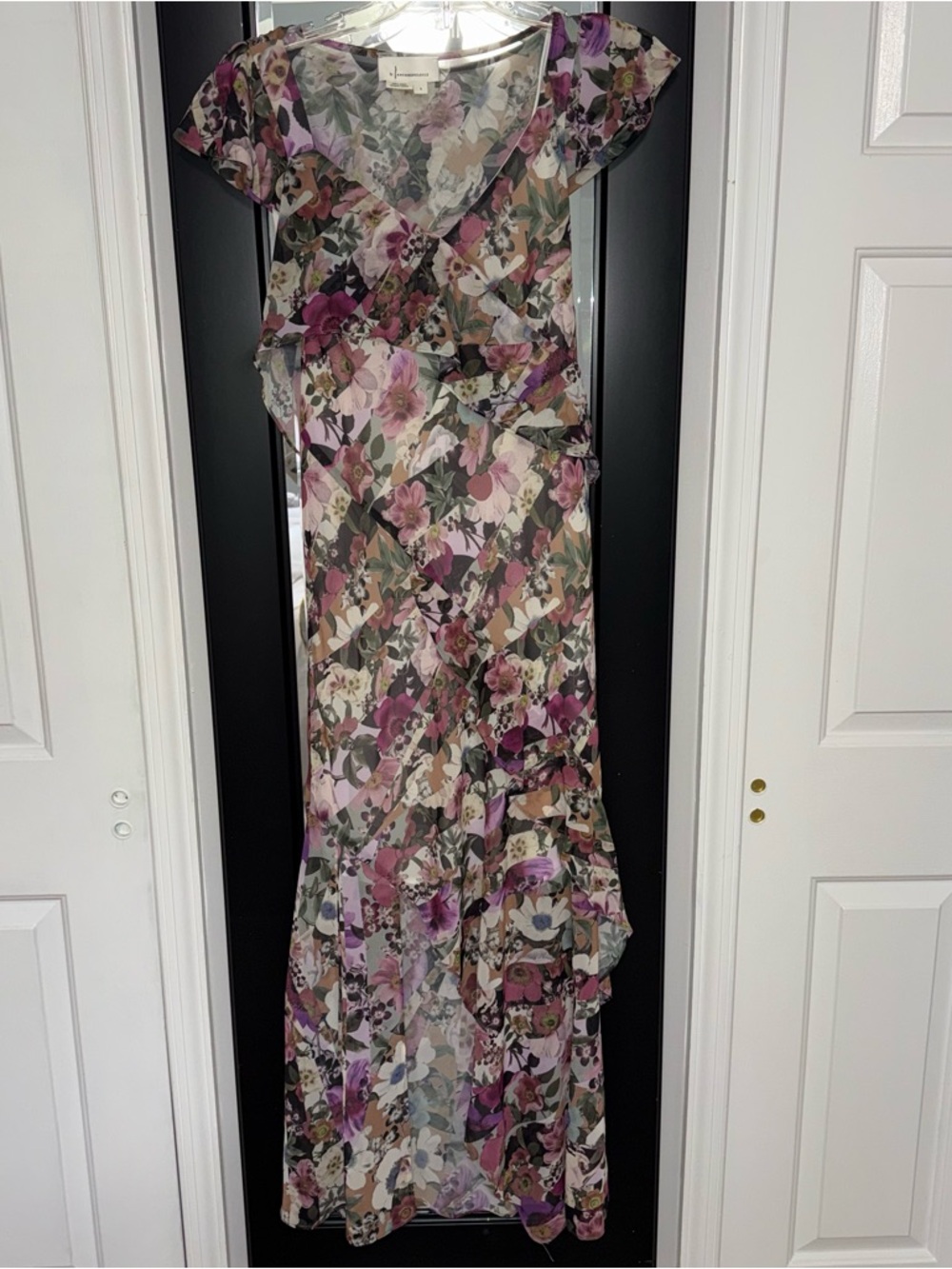 Anthropologie Floral Maxi Dress